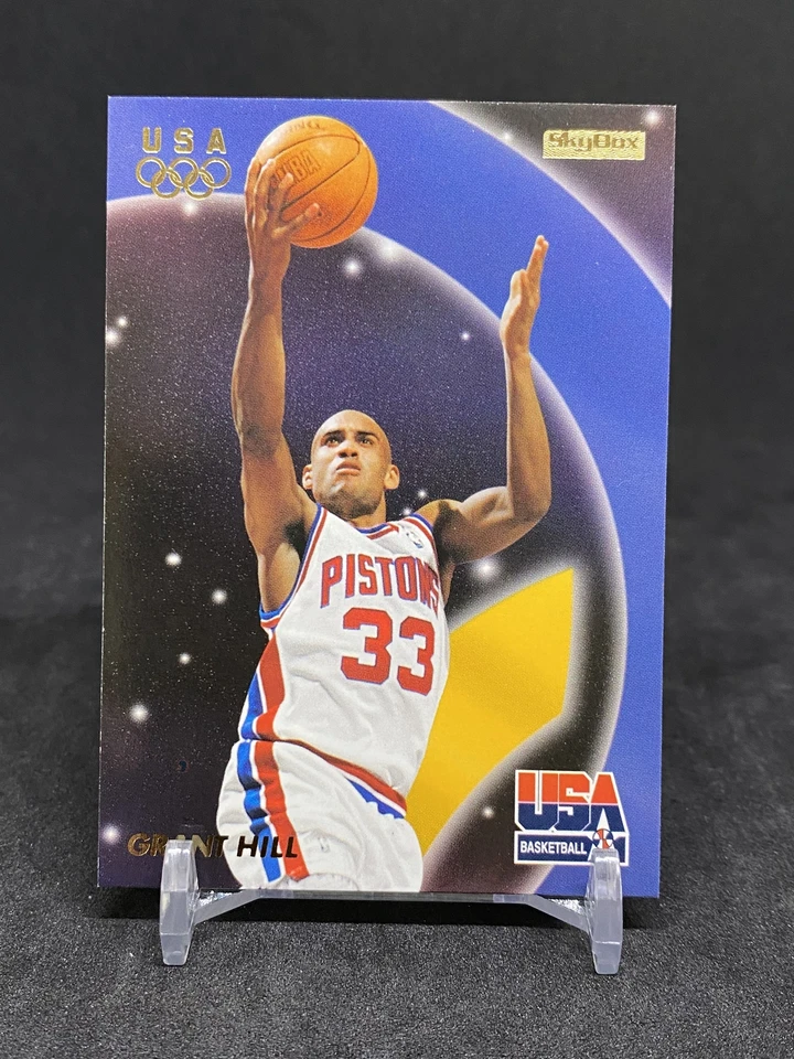 1996 SkyBox USA #12 Grant Hill - Image 1 of 1