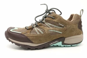 Merrell Olivia grüne Wildleder/Stoff Trainingssneaker Gr. 11 US 8,5 UK 42,5 EU - Bild 1 von 5