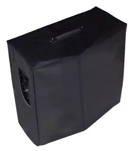 Cubierta de vinilo negra para un amplificador de teclado estéreo Motion Sound KP-408SX con tubería - Imagen 1 de 3