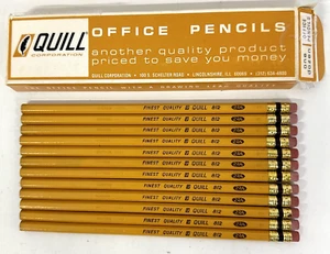 Vintage Schachtel mit 12 Federbleistiften ungespitzt T-812-2 Qualität Mine Büro Schreiben - Bild 1 von 8