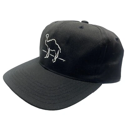 DE COLECCIÓN CAMEL CIGARRILLOS PROMO GORRA DE BÉISBOL NEGRA SNAPBACK GORRA Nueva Stock Antiguo Foto 1 de 4