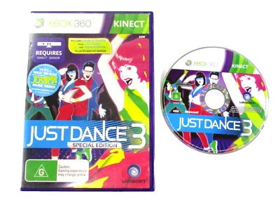Just Dance 3 Special Edition XBOX 360 PG PAL R4 2011 Requires Kinect Sensor Bar - Image 1 of 4
