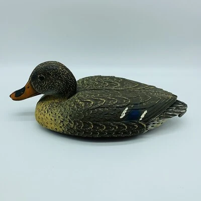 Isca de pato de plástico esportiva vintage galinha pato 16" feita na Itália  - Imagem 1 de 4
