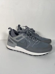 Nike Womens Air Pegasus 89 Tech Size 8 861688-002 Gray Casual Shoes Sneakers - Picture 1 of 12