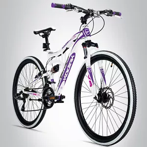 26 Zoll Mountainbike Damen Bergsteiger Kodiak Scheibenbremse Shimano Fahrrad - Bild 1 von 6