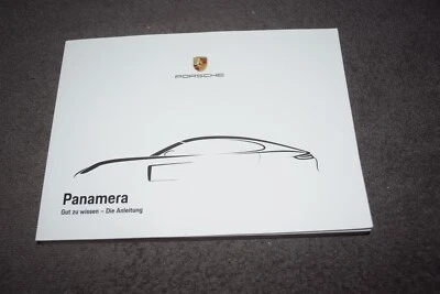 Betriebsanleitung Bedienungsanleitung Porsche Panamera Typ 971 06/20 erstklassig - Bild 1 von 4