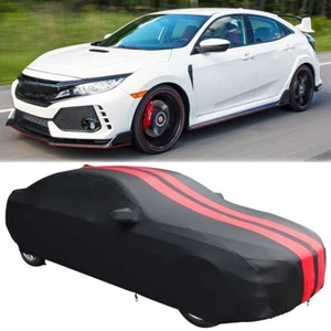 Car Cover Indoor Stain Stretch Dustproof Protector Custom For Honda Civic Type R - Picture 1 of 16