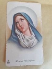 santino-holy card ediz. AR 2201 'REGINA MARTYRUM' 1906