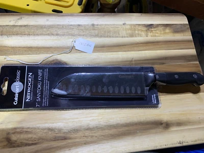 Cuchillo Santoku Cuisinart Classic de acero inoxidable con infusión de nitrógeno 7" (lote #20280) Foto 1 de 4