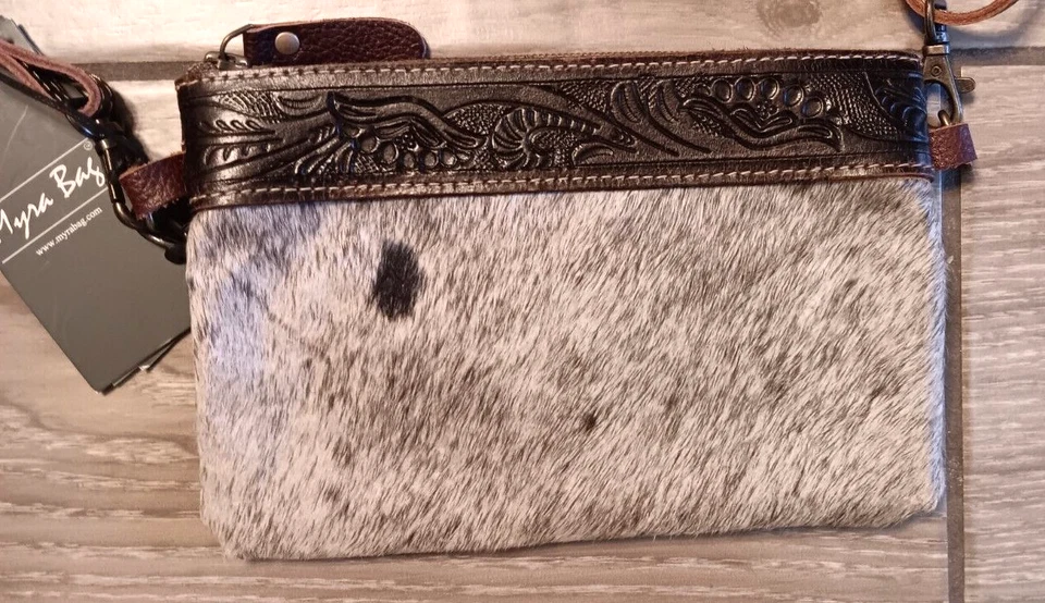 Myra Bag Ladies Specked Hairon Crossbody Belt Bag S-3304