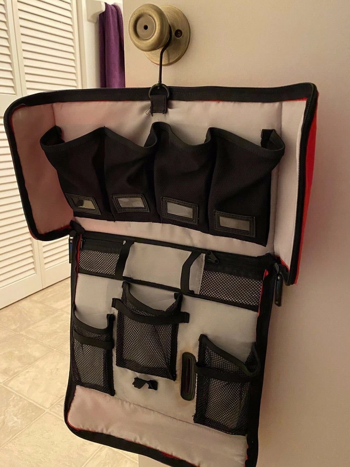 KangaRoom Organizer Tote Bag with multiple pockets, labels and a strap Foto 1 de 4