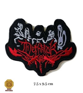 Dethklok Death Metal Cartoon Band Iron or Sew On Embroidered Patch - Picture 1 of 1