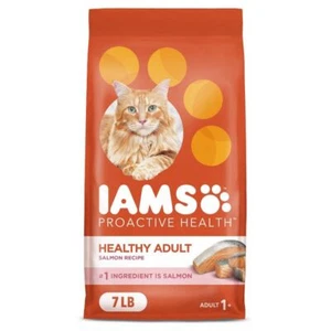 IAMS Proactive Health with Salmon Adult Premium Dry Cat Food - Picture 1 of 6