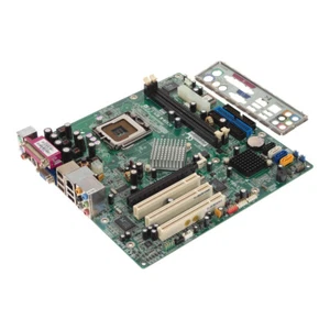 Mainboard mATX HP 5188-4372 RC410-M LGA775 DDR2 PCIe PCI - Bild 1 von 3
