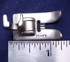 Genuine Pfaff 51378 4.8 x 1.4 Low Shank Presser Foot - Picture 1 of 5