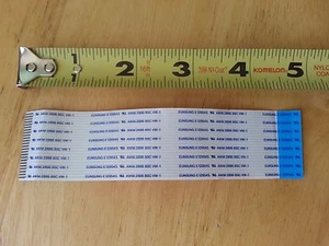 EUNSUNG AWM 2896 80C 90V VW-1 5" inch 24 pins 24pin Flex Flat Ribbon Cable - Picture 1 of 3