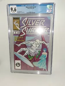 Marvel Silver Surfer #2 Vol 3 Cgc 9.6 1987 FREE SHIPPING - Picture 1 of 3