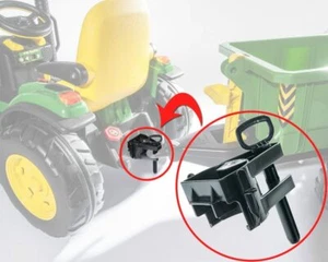 adattatore adapter adaptateur rimorchio trailer anhanger rolly toys peg perego - Foto 1 di 1
