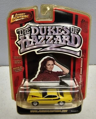 DUKES OF HAZZARD 1972 PLYMOUTH ROAD RUNNER JOHNNY LIGHTNING R1 NIB 2006 VINTAGE - Image 1 of 2