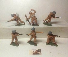 Soldatini DSG Britains Herald Fanti Seconda Guerra Mondiale plastica scala 1:32