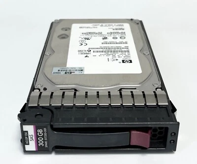 HPE 300GB 6G 516814-B21 SAS 15K rpm LFF (3.5-inch) Dual Port - Image 1 of 2