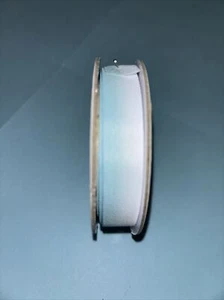 Stampin Up Retired BALMY/white BLUE 1/2” Ribbon - Picture 1 of 2