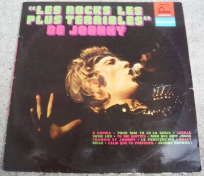 33 t JOHNNY HALLYDAY  les rocks les plus terribles 6444 065 12 t SANS IMPRIMEUR - Photo 1/4