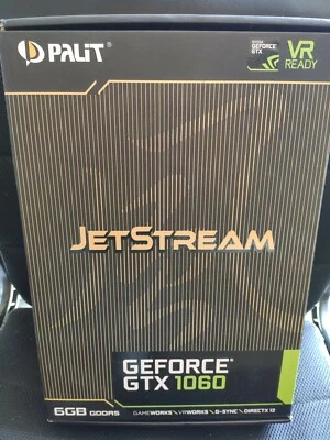 BOITE SEULE GTX 1060 6go PALIT Jetstream avec sac antistatique - Photo 1/4