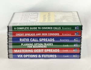 6 DVD Set: Option & Futures Trading Seminars by Marty Kearney & Peter Lusk *NEW* - Picture 1 of 6