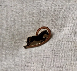 Black Horse Brooch - Picture 1 of 2