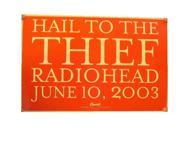 Radiohead Radio Head Poster Hail To The Thief - Image 1 of 1