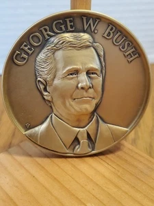 George W Bush 2001 Presidential Inaugural Medalcraft Mint Bronze Medal - Picture 1 of 5