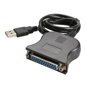 USB-Zu-25-Loch-Parallelkabel DB25-Schnittstelle IEEE 1284 Drucker USB2.0-Ka2147 - Bild 1 von 6