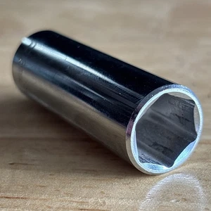 Husky Tools 13mm Deep Socket 1/4" Drive 6 Point 20613 Vintage Made in USA - Bild 1 von 6