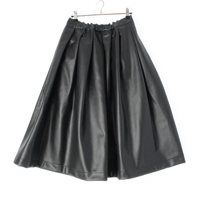 Falda COMME des GARCONS 2024 AW imitación cuero cordón negra XS Foto 1 de 4