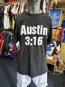 Authentic WWE STONE COLD Steve Austin 3:16 2018 T-shirt WWF Large skull - Picture 1 of 7