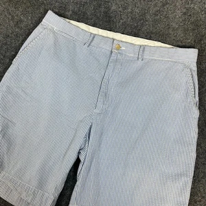 Pantalones Cortos Polo Ralph Lauren Calce Clásico Rayas Chino Seersucker W38 L9 *Defecto Menor - Imagen 1 de 12