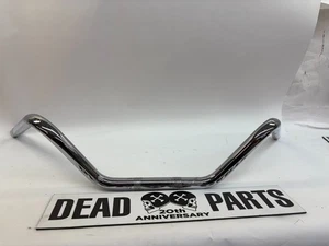 Harley chrome low 1" non-dimpled 40-0102P pullback handlebars 31" wide - Picture 1 of 5