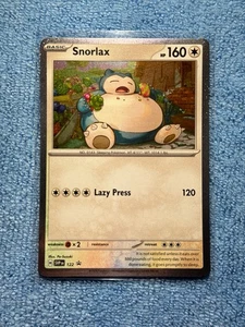 English Snorlax 122 Sv: Scarlet & Violet Promo Cards Holo - Picture 1 of 2