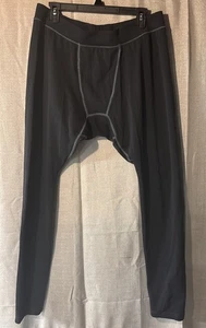 Under Armour Herren XXL Schwarz Grau Thermo Base Layer Fitted Hose - Bild 1 von 5