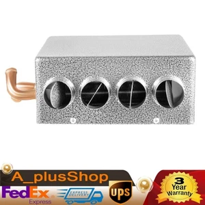 Calentador universal debajo del tablero 12V descongelador térmico con interruptor de velocidad coche camión 4 puertos - Imagen 1 de 15