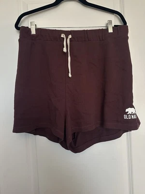 Pantalones Cortos para Mujer Old Navy NUEVO Talla 3X Cintura Alta Borgoña Foto 1 de 3