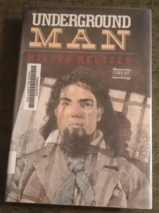 Underground Man by Milton Meltzer - hardcover book - 1990 printing - Foto 1 di 1