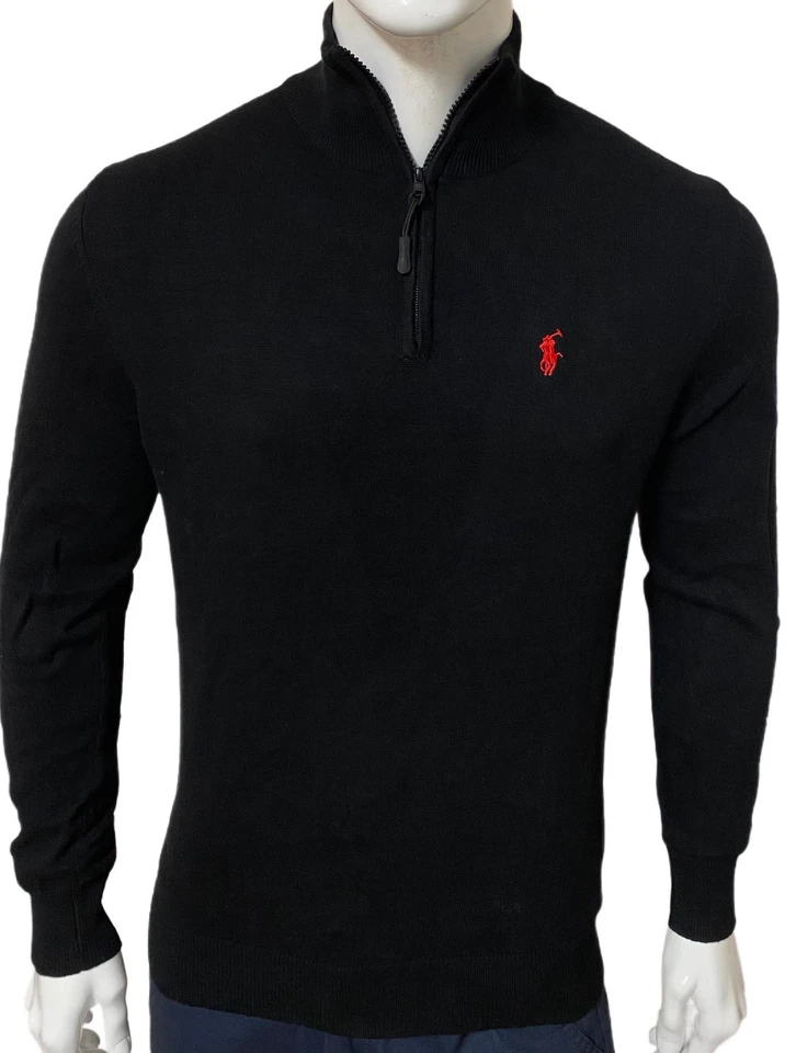 RALPH LAUREN BRAND NEW LONG SLEEVE QUARTER ZIP JUMPER - Image 1 of 1