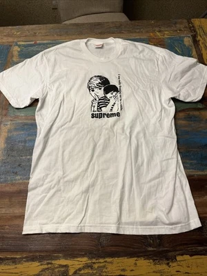 Camiseta Supreme Freaking Out Crema FW23 Talla Mediana Hecha en EE. UU. Foto 1 de 4