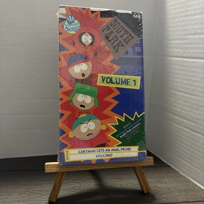 SOUTH PARK Volume 1 VHS Video Tape Factory Sealed Comedy Central H Seam TVMA - Image 1 of 4