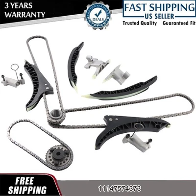 Kit de cadena de distribución árbol de levas piñón para BMW 550 650 750 X5 X6 ALPINA B7 N63B V8 Foto 1 de 4