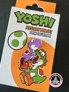 Epic Universe Super Nintendo World Yoshi Mystery Pin Set Purple Yoshi - Picture 1 of 1