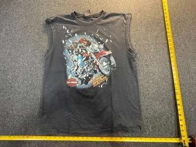 VTG Harley Davidson Shirt Mens XL Black Sleeveless The Great Escape -1293 - Image 1 of 3