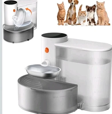 Fuente de agua inteligente para mascotas PetGravity auto recarga dispensador de agua automático de 3 L Foto 1 de 4